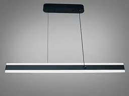 Світлодіодна підвісна люстра Diasha чорна 50 Вт