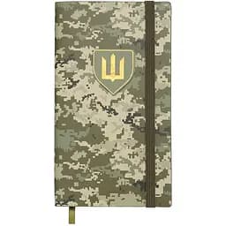 Еженедельник датированный Buromax Military 2026 85 x 153 мм искусственная кожа светло-зеленый (BM.2896-15)