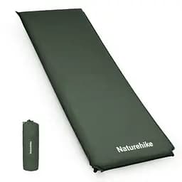 Килимок самонадувний Naturehike (CNK2450WS020) 10 см - одномісний - темно-зелений - мініатюра 2