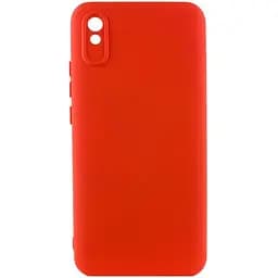 Чехол TPU Getman Liquid Silk Full Camera для Xiaomi Redmi 9A Красный / Red