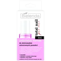Кондиціонер-сироватка для сильно пошкоджених нігтів Bielenda Total Nail Pro Care 5 в 1, 10 мл