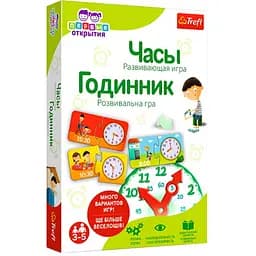 Настільна гра Trefl Перші відкриття. Годинник (нова версія) (02163)