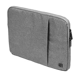 Сумка-чохол для ноутбука 13.3"", dark grey, нейлонова, ділова, міська, плоска з кишенею для аксесуарів, підходить для ноутбуків до 13.3"" або документів, ArmorStandart (ARM71692) - мініатюра 2