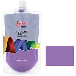 Фарба гуашева Лілова (928) 200 мл Rosa Studio