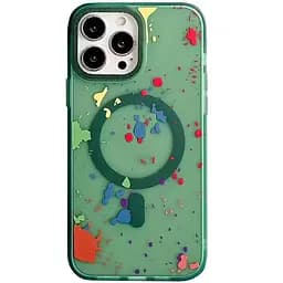 Чехол Epik TPU+PC Flush with MagSafe для Apple iPhone 16 Pro 6.3 Dark green