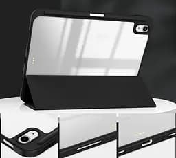 Чохол Primolux Transparent для планшета Apple iPad 11" (A16) 2025 (A3354 / A3355 / A3356) - Black/Clear - мініатюра 7