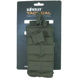 Підсумок під магазини АК Kombat UK Single Duo Mag Pouch Оливковий (1000-kb-sdmp-olgr)