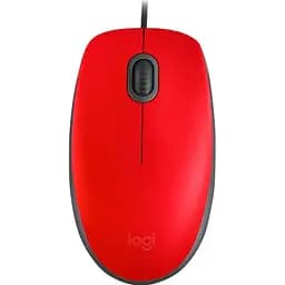 Мишка провідна Logitech M110 Silent (910-005489, 910-006759) червона