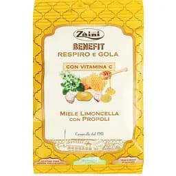 Льодяники Zaini зі смаком меду та лимону 77 г