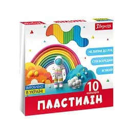 Пластилин Classic 1 Сентября, 10 цветов, 200 г, 540665