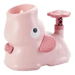 Детская игрушка с летающими тарелками Beiens Слоник розовый (206pink)