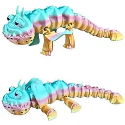 3D Іграшка Дракон Грокл, 21 см, з м/ф Як приборкати дракона, рухливий