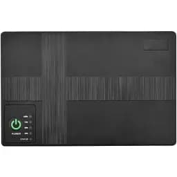 ДБЖ для роутера Merlion MINI DC1018P, 18W, Output: USB-5V, DC-5V/9V/12V, POE-15/24V, 1/2A, Li-ion 10400mAh, 160х105х32мм