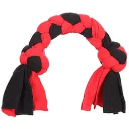 Flamingo Womas Fleece Bone With Rope фламинго вомаш веревочная кость с узлами игрушка для собак L 6х53 см