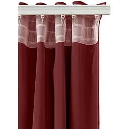 Штори на кухню та в кімнату Cosas Wine180х260 см 2 шт бордо (Curtains_10Bordo_DUK_180x260) - мініатюра 4
