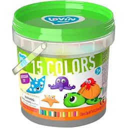 Набор теста для лепки Lovin Морские жители 41166, 15 цветов