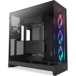 Корпус NZXT H9 Flow RGB Tempered Glass без БП Black (CM-H92FB-R1)