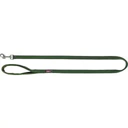 Поводок Trixie Premium для собак XS-S 120х1.5 см оливково-зеленый