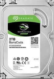 Жесткий диск 3.5" 2TB Seagate BarraCuda 7200rpm 256MB SATAIII (ST2000DM008)