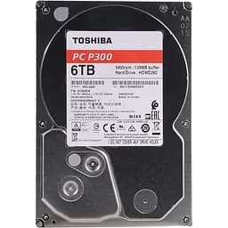 Жесткий диск Toshiba 3.5 P300 6Tb (HDWD260UZSVA)