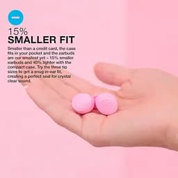 Навушники TWS JLAB Go Air Pop Pink (IEUEBGAIRPOPRPNK124) - мініатюра 10