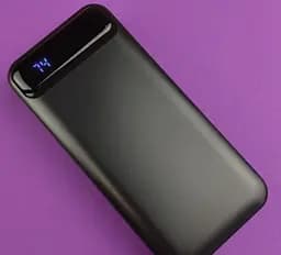 Портативный аккумулятор XO PR136 20000 mAh черный