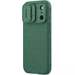 Карбонова накладка Nillkin CamShield Pro для Apple iPhone 17 Pro (6.3) Deep Green - мініатюра 3