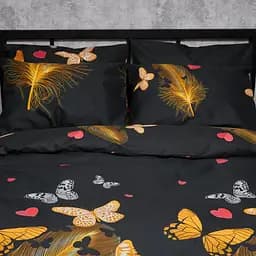 Набор наволочек Moon&Star Мікросатин Premium Golden Flutter 60х60 см 2 шт