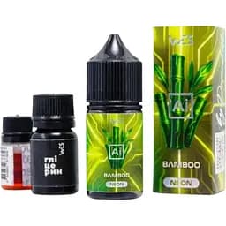 Набір компонентів для самозамісу сольової заправки Wes Ai Neon Bamboo Бамбук 30 мл, 0-50 мг (18608)
