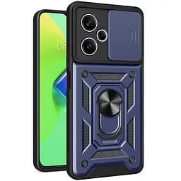 Чохол Ummi Camshield Serge Ring для Xiaomi Poco M6 Pro 5G Синій / Navy