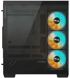Корпус Gigabyte C500 Panoramic Stealth Tempered Glass BTF Black (GB-C500P ST) Без БП - мініатюра 3