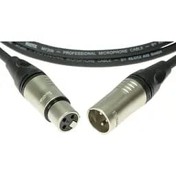 Мікрофонний кабель XLR Male — XLR Female KLOTZ M1K1FM0750 7.5м - мініатюра 2