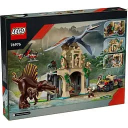 Конструктор LEGO Jurassic World Повітряна місія зі спинозавром і кетцалькоатлем 984 деталі (76976) - мініатюра 8