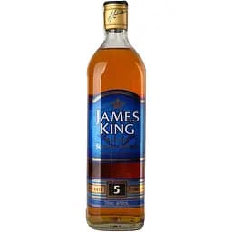 Віскі James King 5 yo Blended Scotch Whisky 40% 0.7 л