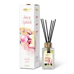 Аромадифузор с палочками Nowax Juicy Splash - Bubble Gum 90мл(NX00169)