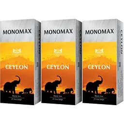 Набор пакетированного черного чая Monomax Ceylon 112.5 г (75 шт. x 1.5 г)