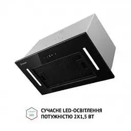 Витяжка вбудована Perfelli BIS 5684 BL 1000 LED - мініатюра 3
