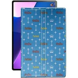 Чохол StatusCASE з екошкіри для планшету Lenovo Tab P12 Pro Фешн блакитний