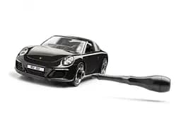 Конструктор Revell зі світлом та звуками Junior kit Porshe 911 Targa 4S чорний 00822 - мініатюра 3