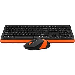 Бездротовий комплект (клавіатура + миша) A4Tech F1110 Fstyler Wireless Orange (FG1010 (Orange)) - мініатюра 3