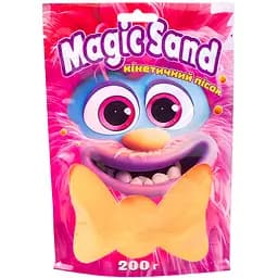 Кінетичний пісок Strateg Magic sand помаранчевий 200 г (39401-7)