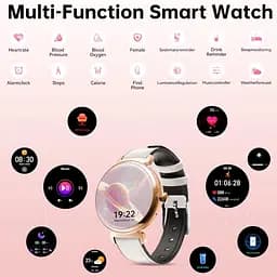 Смарт-годинник Oukitel BT-30 IP68 AMOLED Gold White-Pink - мініатюра 4