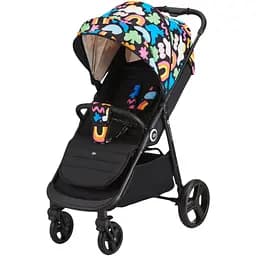 Прогулянкова коляска Kinderkraft Grande Plus Happy Shapes