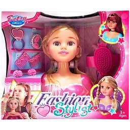 Кукла-манекен для причесок Bambi 2813D светлый цвет аксессуары для прически