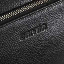 Портфель шкіряний для ноутбука 13" та документів А4 DRL19286-6 чорний - мініатюра 9