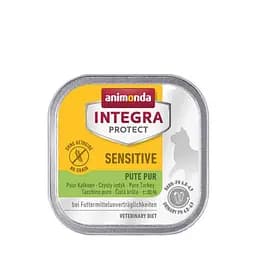 Корм вологий ветеринарний для кішок Integra Protect Sensitiv Pure Turkey з харчовою непереносимістю, моно індичка, 100 г