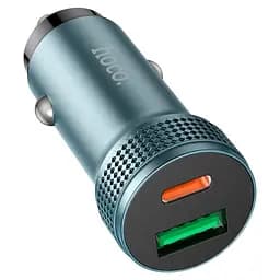 Автомобильное зарядное устройство для HOCO Z49B Level PD38W(1C1A) car charger серый