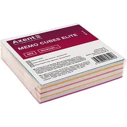 Папір для нотаток Axent Elite Mix 90х90х20 мм проклеєний (8015-A)