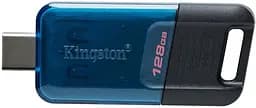 Флеш-накопичувач Kingston USB флеш накопичувач DataTraveler 80 M Blue/Black (DT80M/128GB) - мініатюра 4