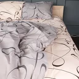 Комплект постільної білизни Mirson 17-0849 Ribbona Ranforce Elite 2x 143 x 210 см - мініатюра 4